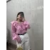 Fırfır Detaylı Gömlek Pembe