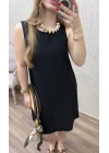 Basic Elbise Siyah