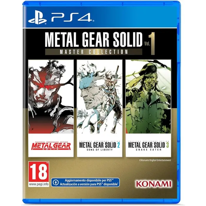 PS4 METAL GEAR SOLID MASTER COLLECTION V 1 (R2) PEGI ENG