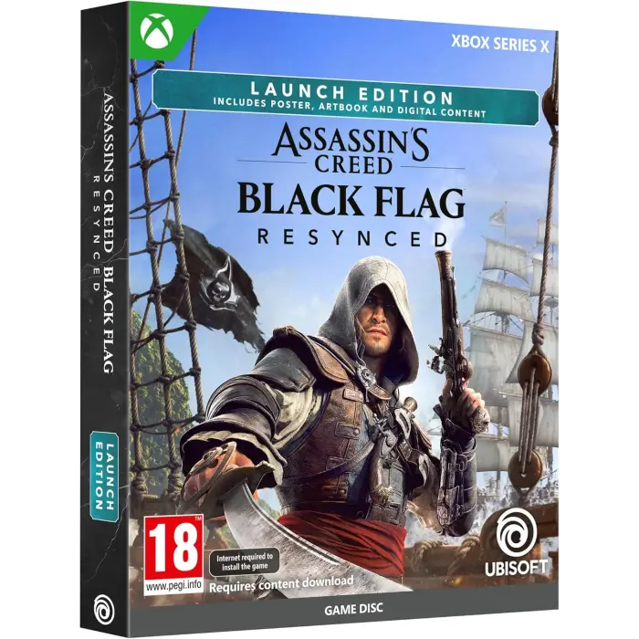 Assassins Creed Black Flag Resynced Launch Edition Xbox Series X