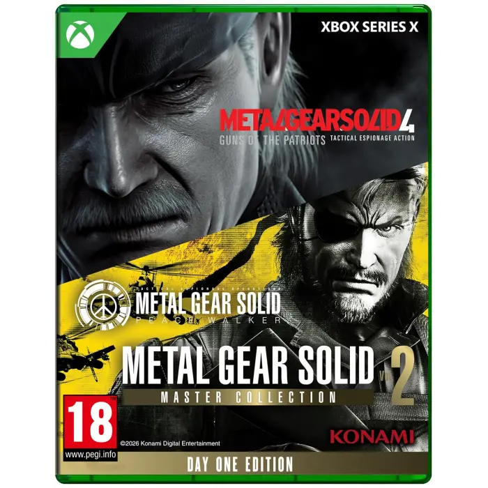 Metal Gear Solid: Master Collection Vol. 2 Xbox Series X