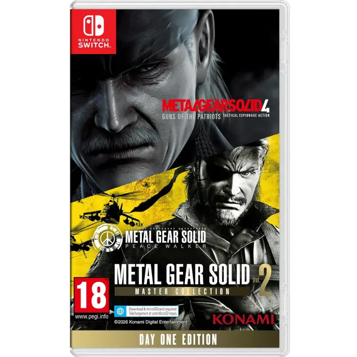 Metal Gear Solid: Master Collection Vol. 2 Nintendo Switch