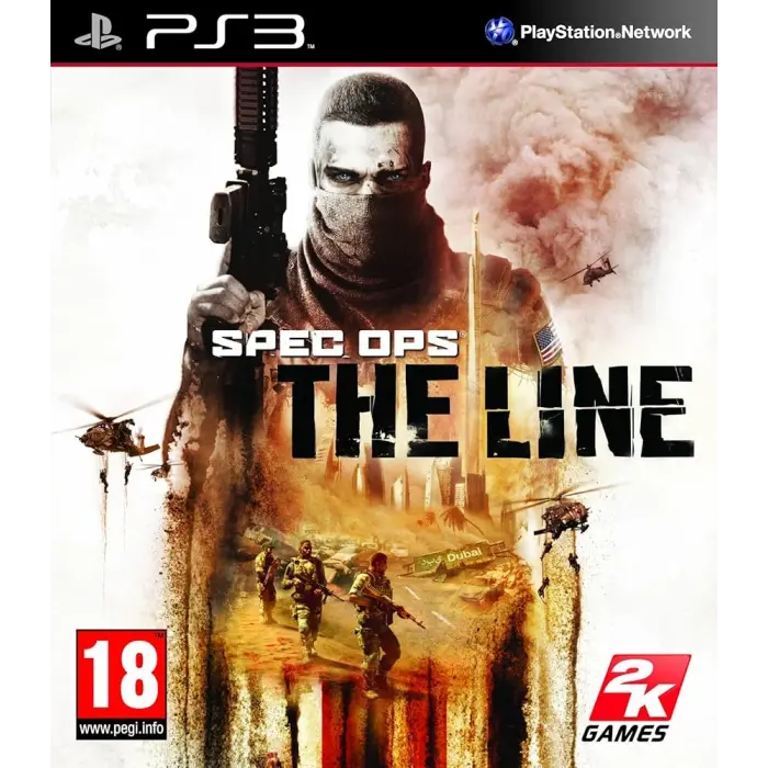 PS3 SPEC OPS THE LINE R3 PEGI ENG