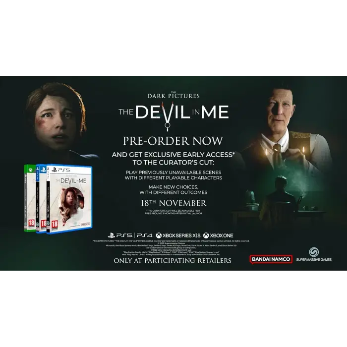 The Dark Pictures Anthology: The Devil in Me PlayStation 4