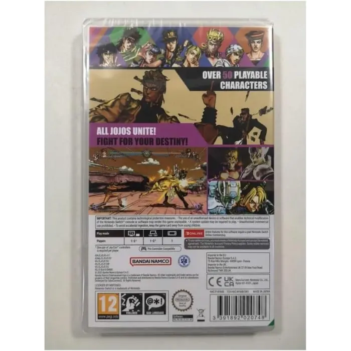 JoJos Bizarre Adventure: All-Star Battle R Nintendo Switch
