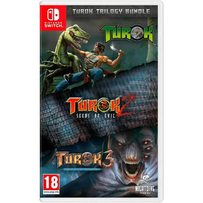 Turok Trilogy Standard Edition R2 PEGI - Nintendo Switch
