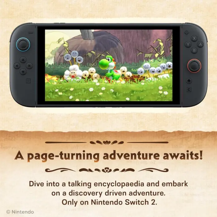 Yoshi and the Mysterious Book Nintendo Switch 2