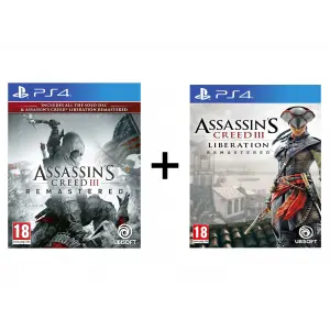 Assassins Creed III Remastered + Assassins Creed Liberation Remastered PlayStation 4