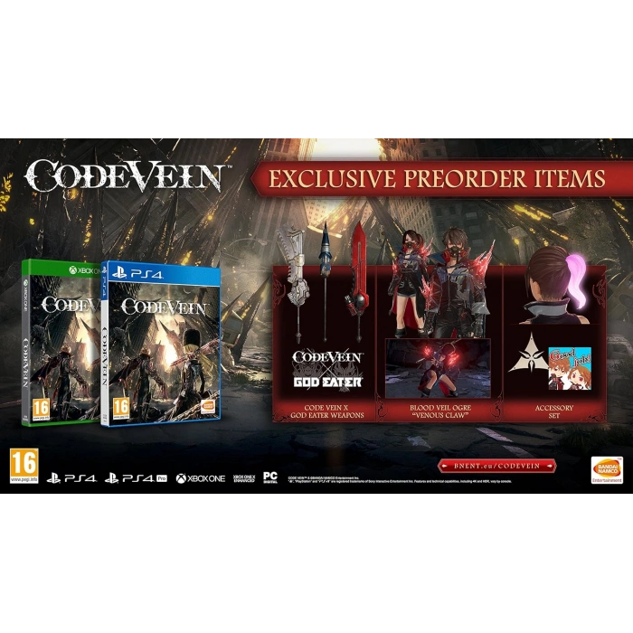 PS4 CODEVEIN (R2) GCAM STD