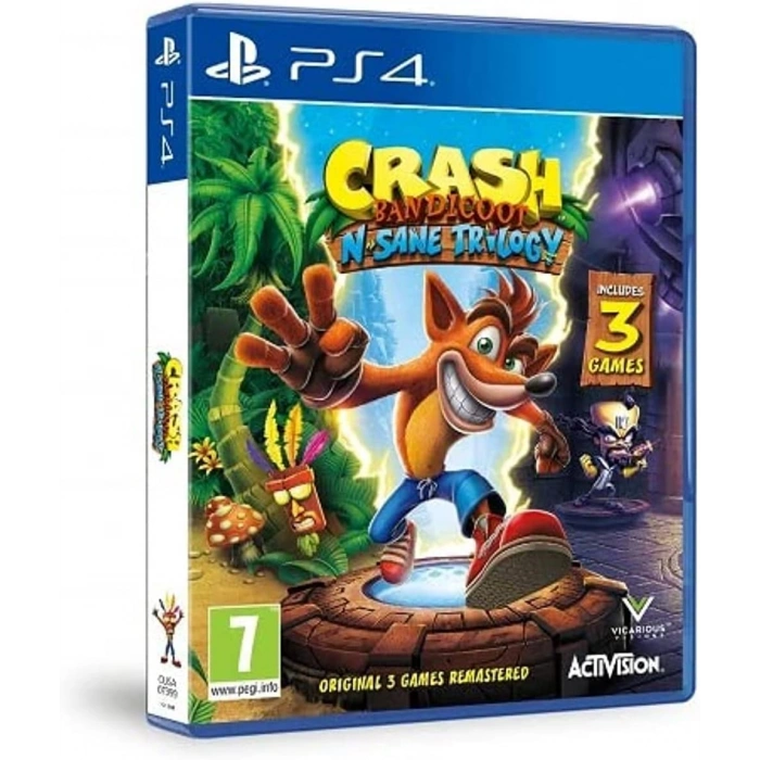 PS4 CRASH TRILOGY 2.0 PEGI R2