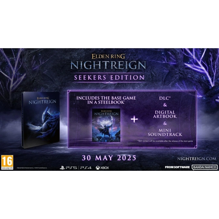 PS4 ELDEN RING NIGHTREIGN SEEKERS EDITION (R2) PEGI