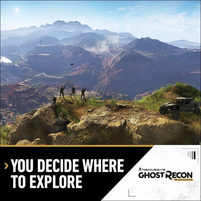 PS4 GHOST RECON WILDLAND (R2) PEGI
