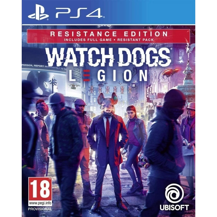 PS4 WATCH DOGS LEGION (R2) PEGI RESISTANCE ED