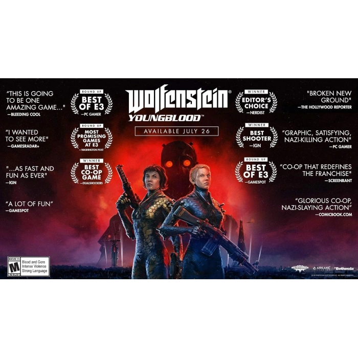 PS4 WOLFENSTEIN YOUNG BLOOD GCAM R2