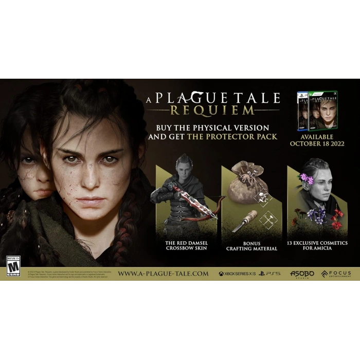PS5 A PLAGUE TALE REQUIEM (R2) PEGI