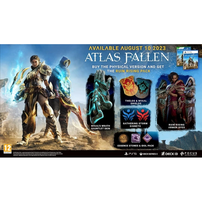 PS5 ATLAS FALLEN (R2) PEGI