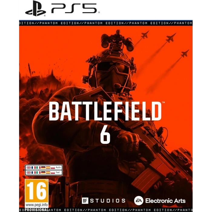 PS5 BATTLEFIELD 6 PHANTOM EDI (R2) PEGI
