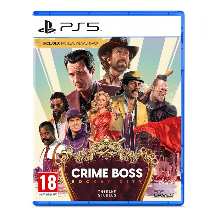 PS5 CRIME BOSS ROCKAY CITY (R2) PEGI