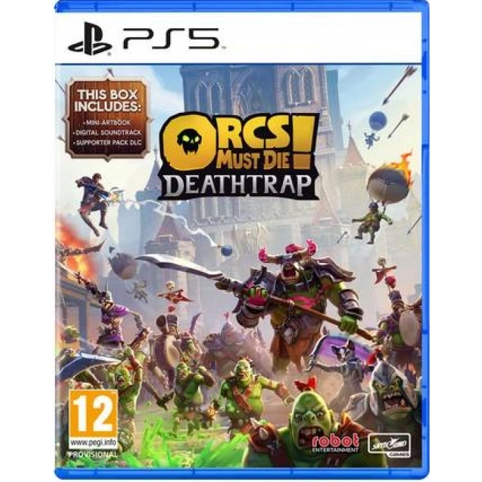 PS5 ORCS MUST DIE (R2) PEGI STD