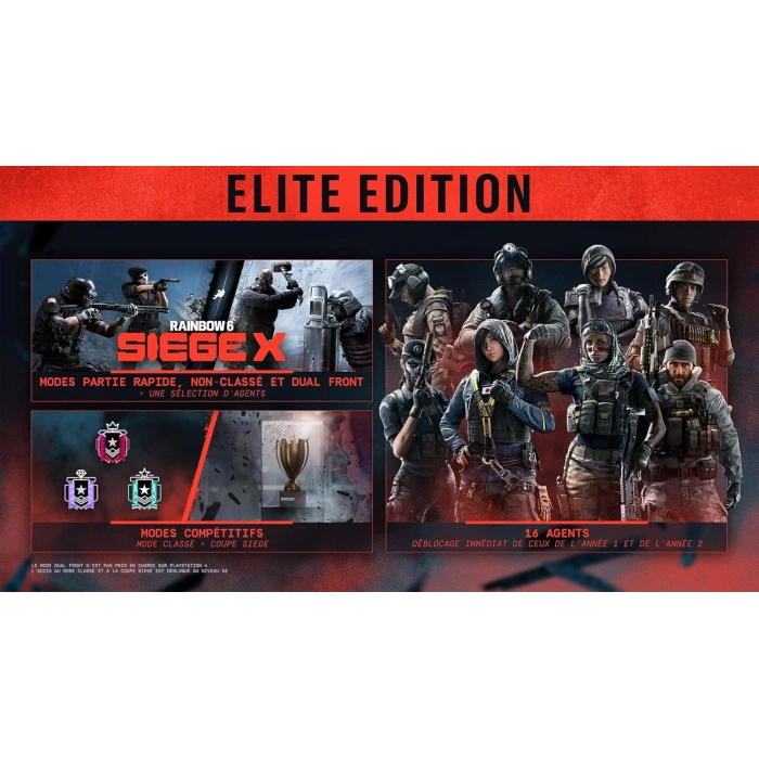PS5 RAINBOW SIX SIEGE X (R2) PEGI ELITE EDI