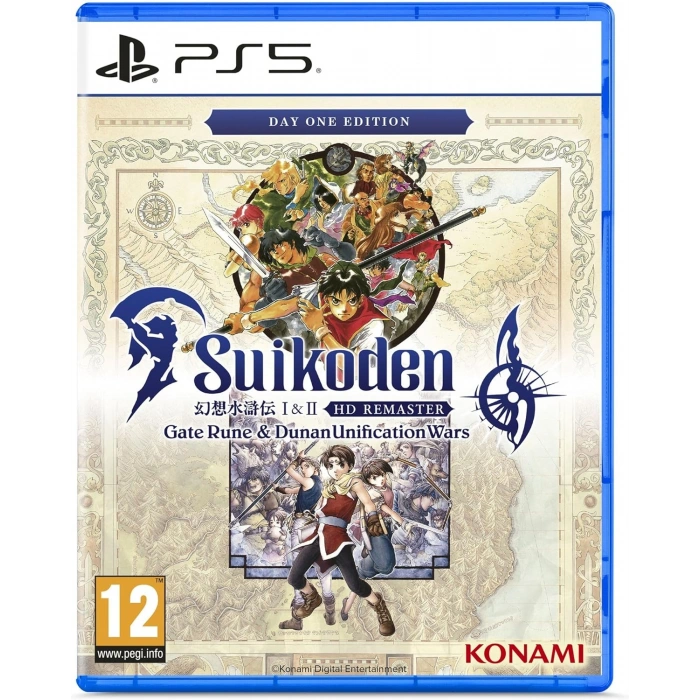 PS5 SUIKODEN 1 & 2 REMASTER D1 EDI (R2) PEGI STD