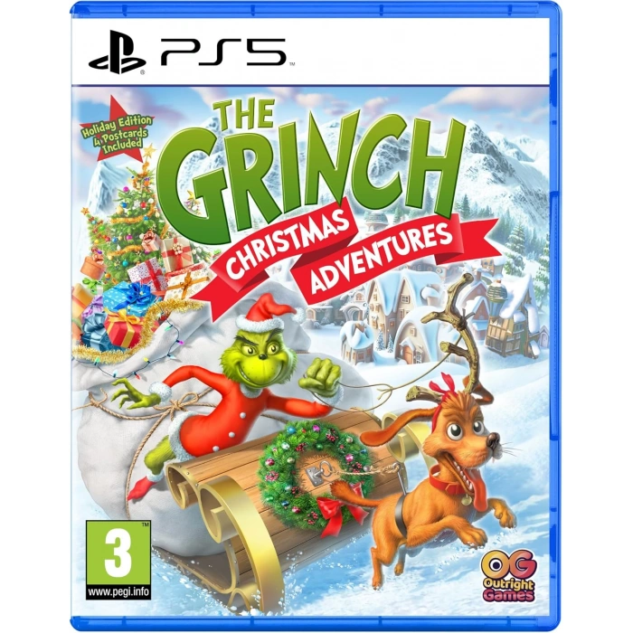 PS5 THE GRINCH XMAS ADVENTURE M AND M (R2) PEGI STD