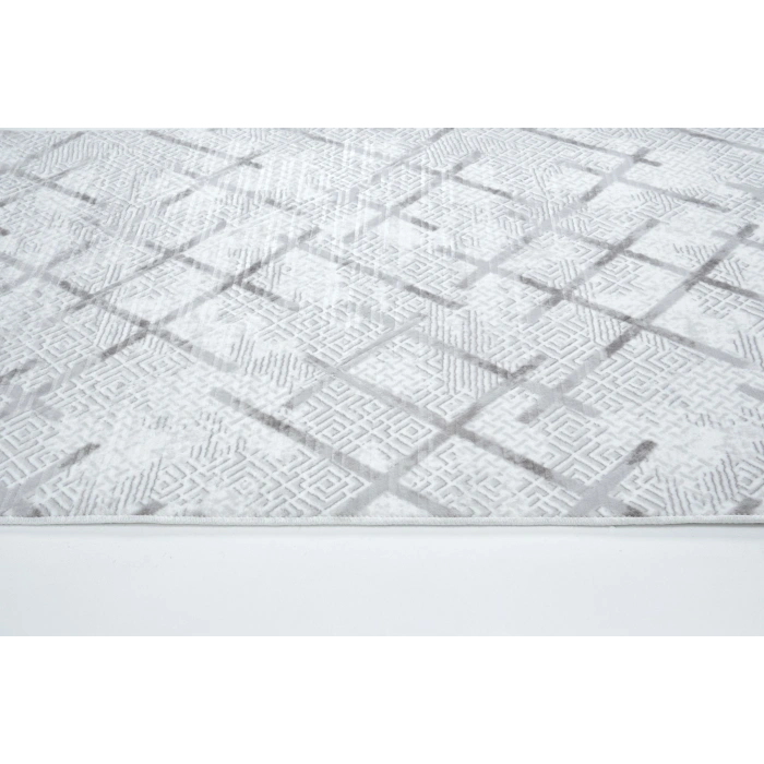 Yağmurser Ekselans Yumuşak Dokulu Kaymaz Taban Halı Yolluk 3047 Gri