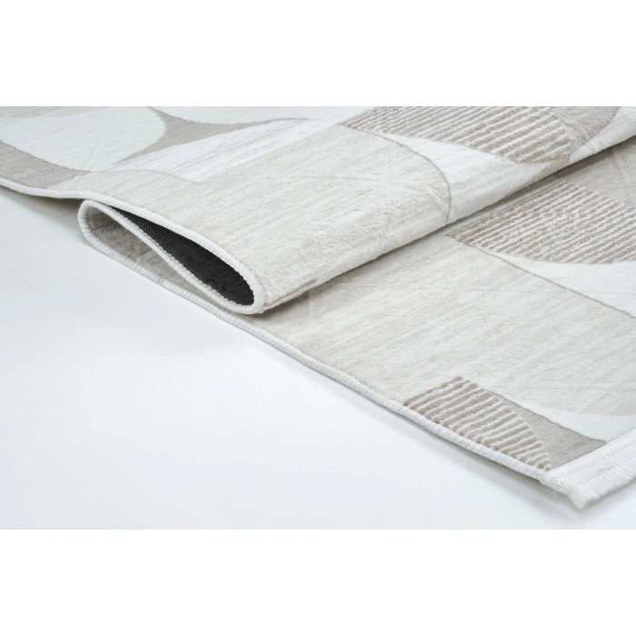 Yağmurser Ekselans Yumuşak Dokulu Kaymaz Taban Halı Yolluk 3060 Krem