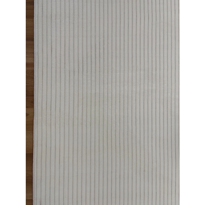 Bademli Halı Lüx Kaymaz Taban Dekoratif Halı 9028 Krem