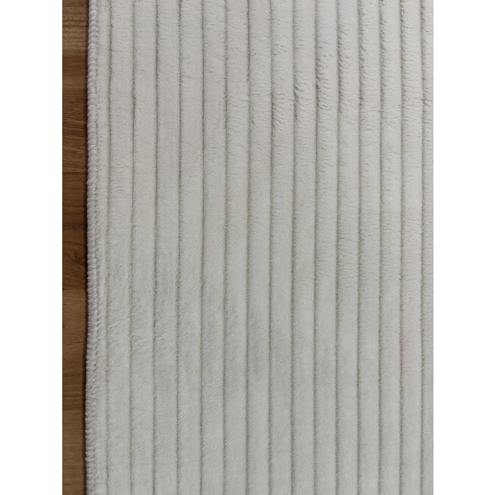 Bademli Halı Lüx Kaymaz Taban Dekoratif Halı 9028 Krem