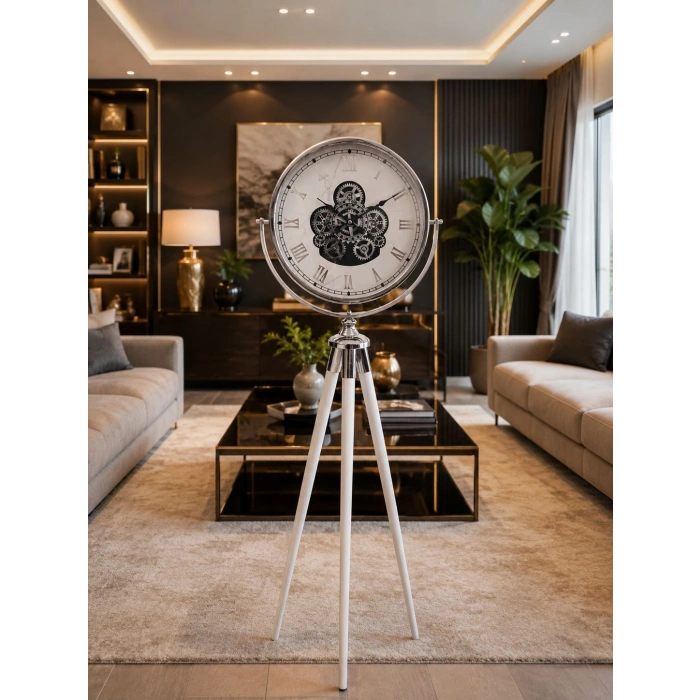 Tripod Ayaklı Dekoratif Saat