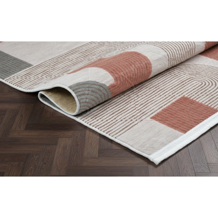 Yağmurser Lüx Yumuşak Dokulu Kaymaz Taban Halı Yolluk 3063 Multi