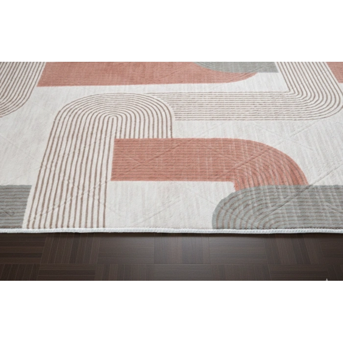 Yağmurser Lüx Yumuşak Dokulu Kaymaz Taban Halı Yolluk 3063 Multi