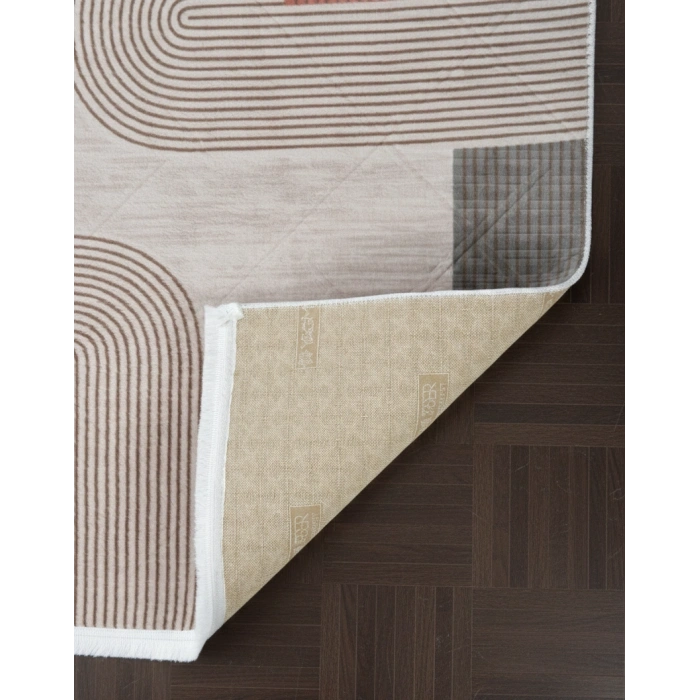 Yağmurser Lüx Yumuşak Dokulu Kaymaz Taban Halı Yolluk 3063 Multi