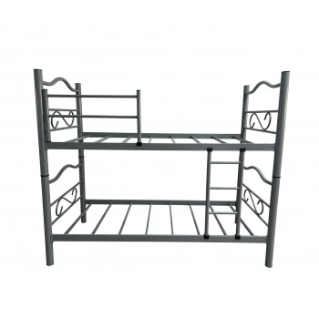 Bademli Mobilya Metal Ranza 90x190 Merdivenli Ayrılabilir Karyolalı