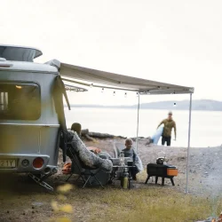 Thule Omnistor 6300 Kasetli Karavan Tentesi Tavan Montajlı 2.60x2.20 - Siyah