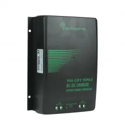 30A Dc-Dc Bidirection Charger Akü Şarj Kontrol+Ekran