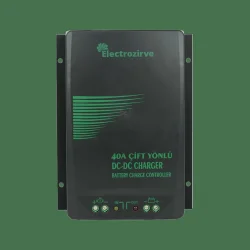 40A Dc-Dc Bidirection Charger Akü Şarj Kontrol+Ekran