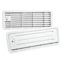 Arnedo 48x18,5 Fanlı Buzdolabı Havalandırma Kapağı Menfez Kış Kapaklı Kilitli