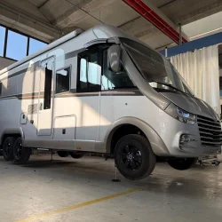 WANII 10 Ton Hidrolik Motokaravan ve Çekme Karavan Dengeleme (Leveling) Sistemi
