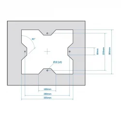 Thetford Topline 910 Seramik Tek Gözlü Karavan Ocağı