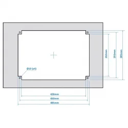 Thetford Topline 922 Seramik Çift Gözlü Karavan Ocağı
