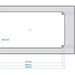 Thetford Topline 931 Seramik 3 Gözlü Karavan Ocağı