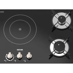 Thetford Topline 981 Hibrit Karavan Ocağı 3 Gözlü (2 Gaz + 1 220V)