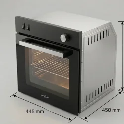 Univercal Merkezi Brülörlü LPGli 220V Karavan Fırını – Ankastre Gazlı Fırın