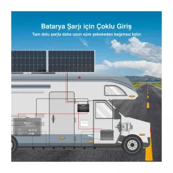 Renogy 12V 30A DC-DC Akü Şarj Cihazı ve 30A MPPT Denetleyici (Hibrit)