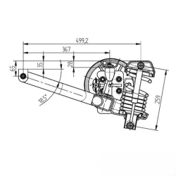 KNOTT 675 kg Sol Bağımsız Süspansiyon Salıncak Modülü 5x112 ET25–35