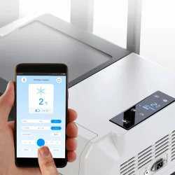 Acopower PX40 12/24/220Volt 40Litre Kompresörlü Tekerlekli Outdoor Oto Buzdolabı (Akü Dahil Değildir)