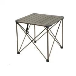 Alüminyum Küçük Masa + 2 Fırat Sandalye Set