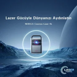 Anker Nebula Cosmos Laser 4K Akıllı Taşınabilir Projeksiyon Cihazı